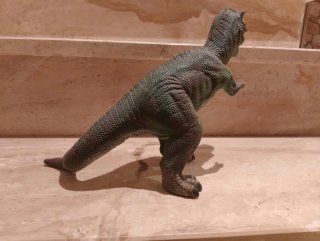 Dinosaurio de goma