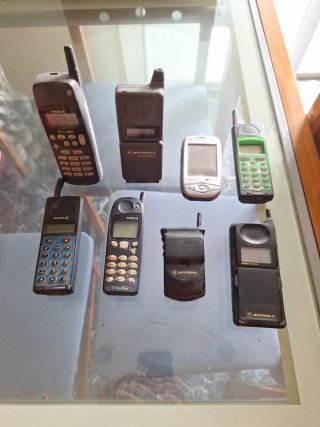 Lote 8 Móviles Antiguos Nokia Motorola Ericsson