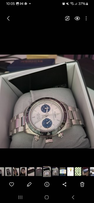 Reloj Timex Cronógrafo Cuarzo Marlin