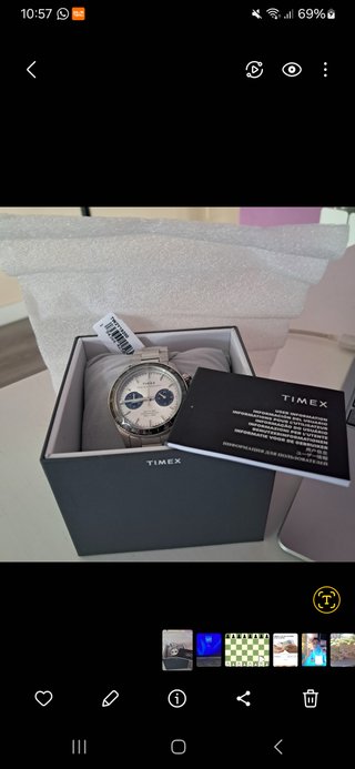 Reloj Timex Cronógrafo Cuarzo Marlin