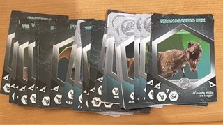 Lote cromos Jurassic World