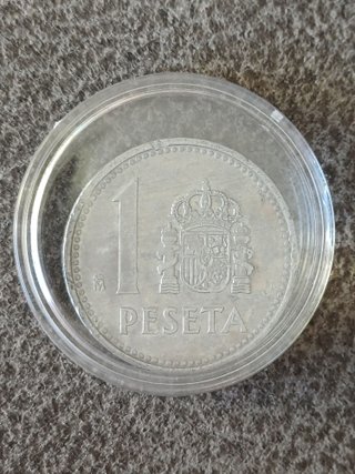 1 Peseta Juan Carlos I 1982 Errores