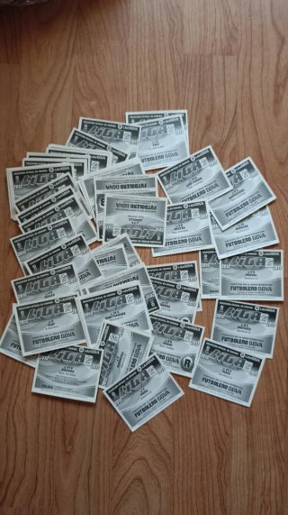Cromos de fútbol antiguos