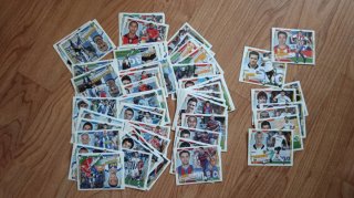 Cromos de fútbol antiguos