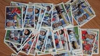 Cromos de fútbol antiguos