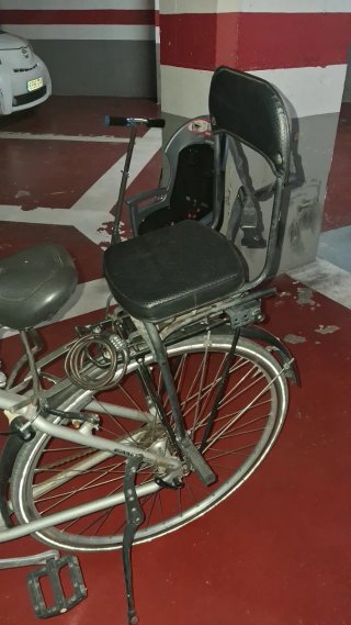 Silleta para bicicleta infantil