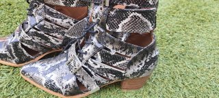 Botines Animal Print Talla 41
