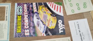 Documentación Exin Scalextric Antigua