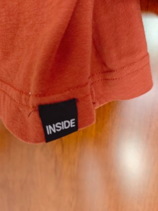 Camiseta INSIDE manga larga estampada Talla L