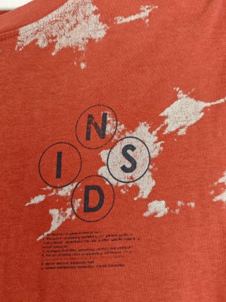 Camiseta INSIDE manga larga estampada Talla L