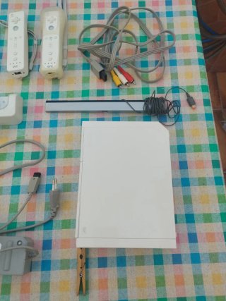 Consola Nintendo Wii Blanca + 6 Juegos