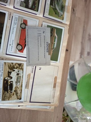 Álbum Cromos Coches Motor 16 completo