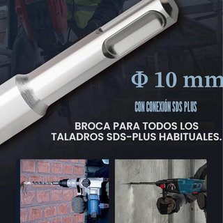 Broca SDS Plus KSP-TEC 25x600mm Hormigón