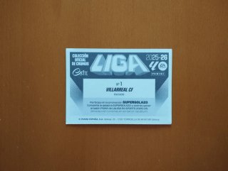 Cromos de fútbol LaLiga 2025-26