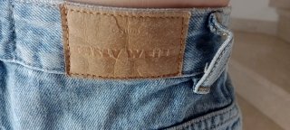 Pantaloncini jeans donna vita alta