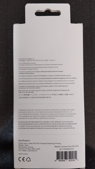 Samsung Galaxy S25 Ultra - Protector Pantalla