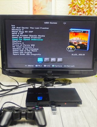 Consola PS2 Slim Negra con Accesorios y Packs