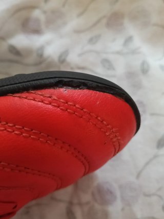 Botas multitaco Adidas Talla 35 Rojas