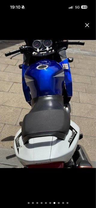 Suzuki GS500F 2005 Azul/Plata