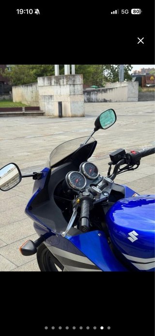 Suzuki GS500F 2005 Azul/Plata