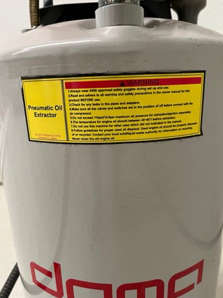 Succionador de aceite DAMA DA0059