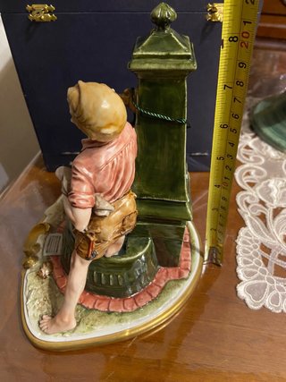 Statua Bambino e Cane Fontana capodimonte