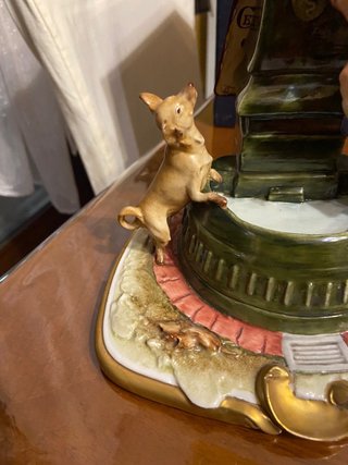 Statua Bambino e Cane Fontana capodimonte