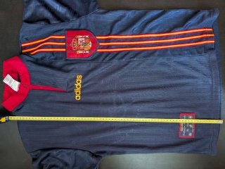 Camiseta España 1996 Adidas Talla M 2ª Equipación