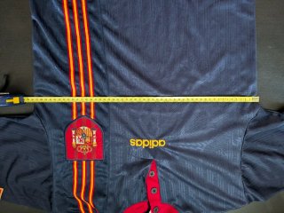 Camiseta España 1996 Adidas Talla M 2ª Equipación
