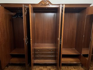 Armario Clásico 6 Puertas Madera