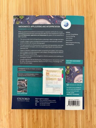 IB MATHEMATICS:APPL.....STAND.-TEXT