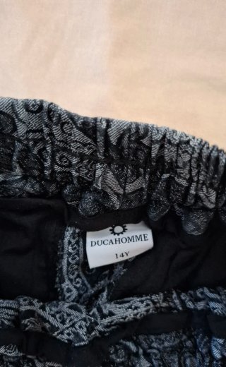 Pantaloncini ragazzo fantasia paisley