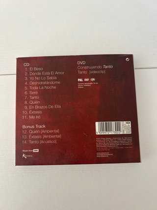 CD + DVD Pablo Alborán - Tanto