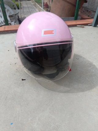 Casco Ecco Rosa Scooter