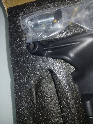 Retrovisor Moto Negro