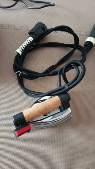 Vaporeta con plancha y bolsa