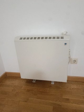 Acumulador de calor blanco