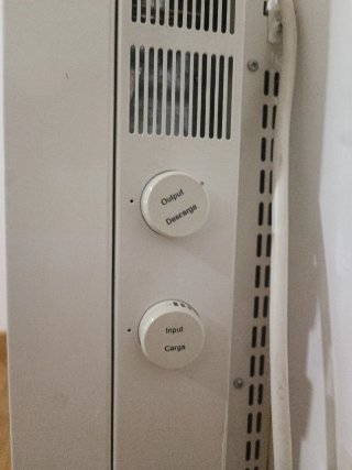 Acumulador de calor blanco
