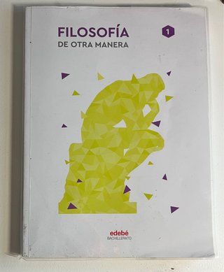 Filosofía 1, primer curso de bachillerato