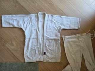Kimono Judo Infantil Blanco Talla 130-140