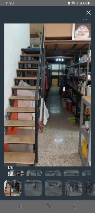 Local comercial antes tienda de pinturas montado