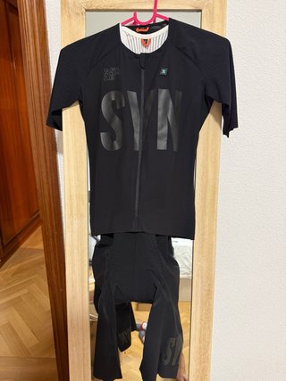 Maillot Ciclismo Protech Syn Negro XS