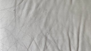 Sofá de piel beige 3 plazas