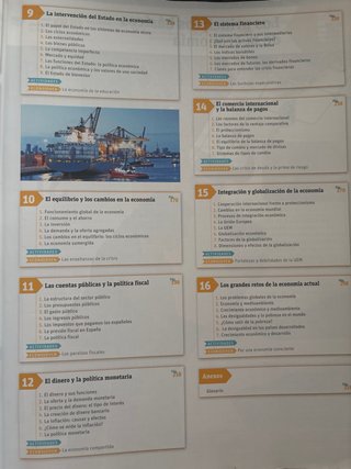 Economía : 2o Bachillerato Savia