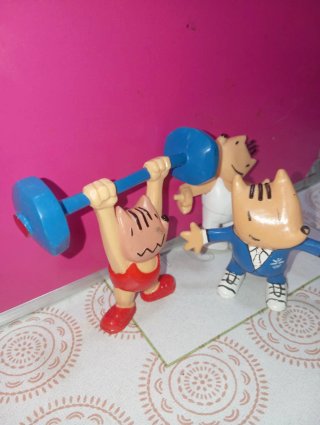 Muñecos Cobi  mascota oficial juegos olímpicos '92