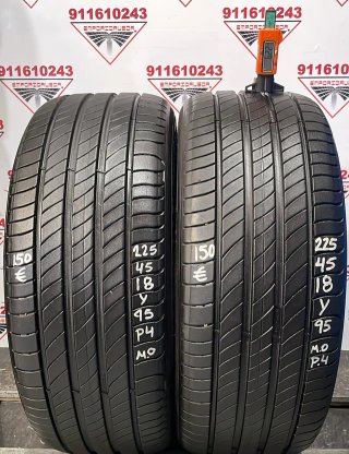 225 45 8 Y MICHELIN RUEDA AL 90% VIDA UTIL