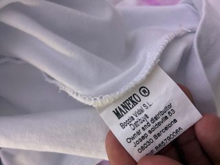 Camiseta MANE Blanca Arnold Schwarzenegger