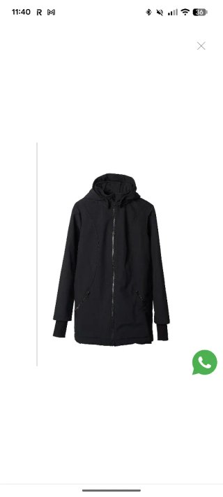 Abrigo porteo Momawo 4 en 1 Talla L Negro