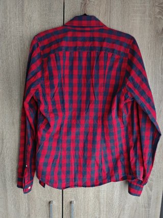 Camisa cuadros Hollister Talla M