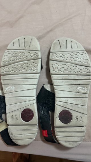 Sandalias Camper Beige y Marrón